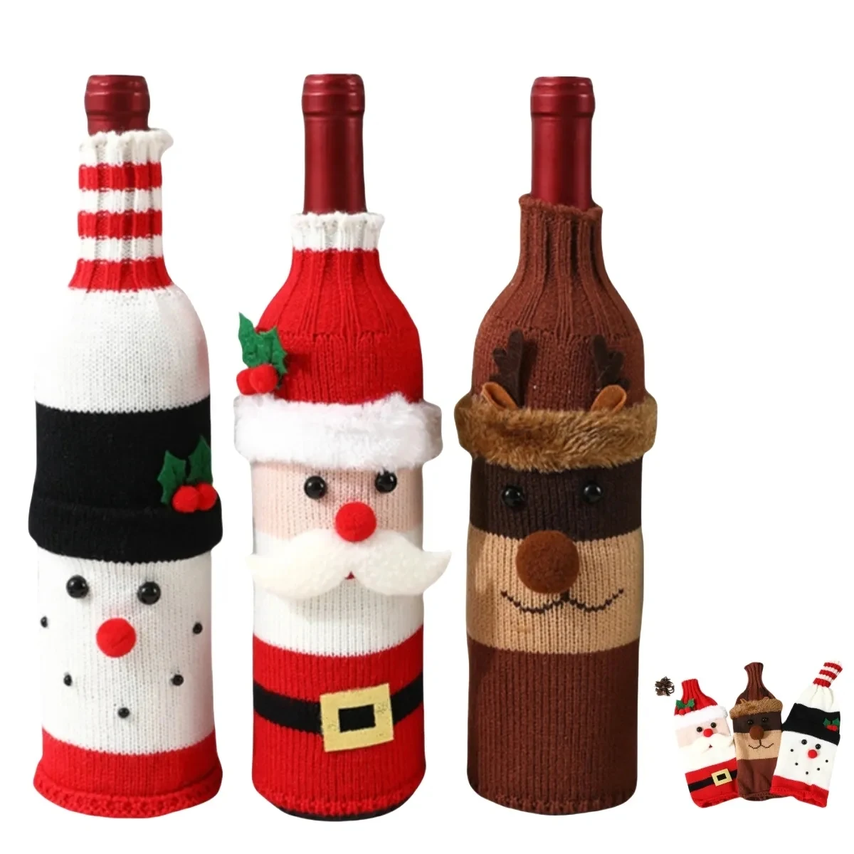 Noel Wine Gift Wrap 1