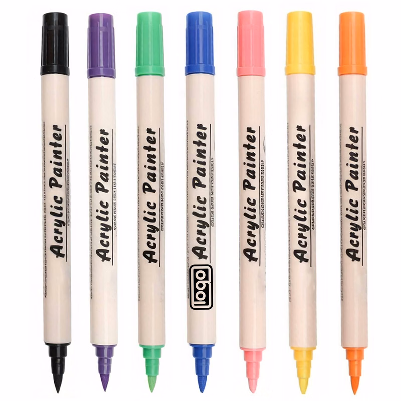 Dual-Tip Acrylic Painter Markers