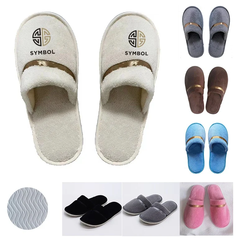 Reusable Closed Toe Disposable Indoor Slippers 1