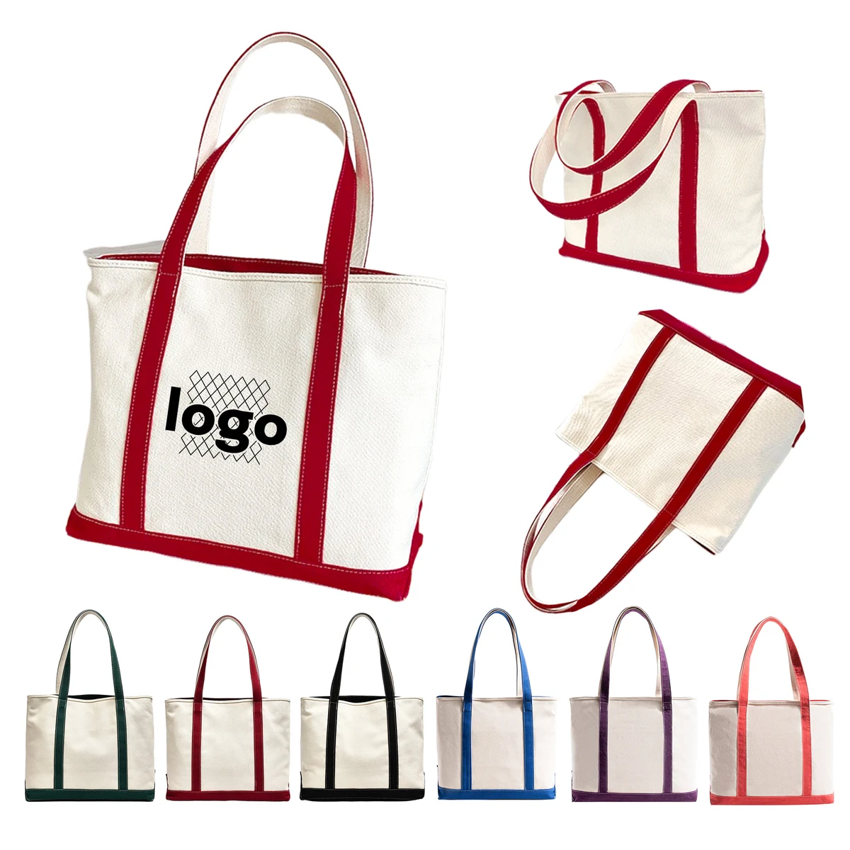 Versatile Daily Canvas Tote Bag 1