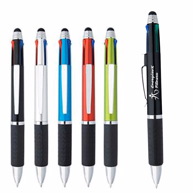 Multi-colored Pen with Stylus