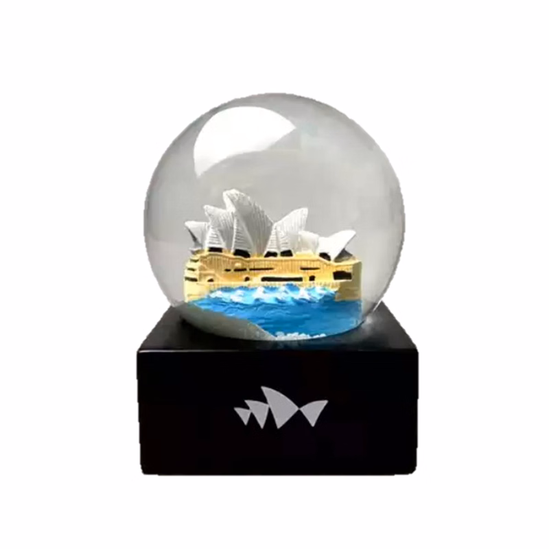 Custom Glass Snow Globe
