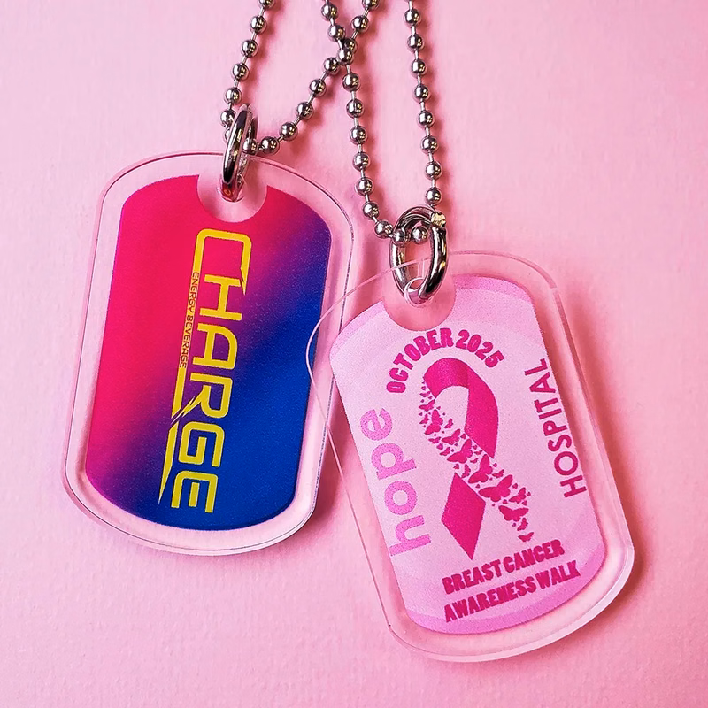 Ultra Vivid Dog Tag