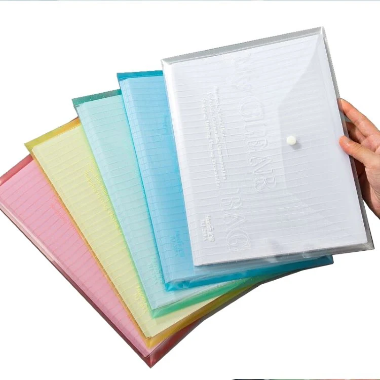 A4 Button lock document bag 1