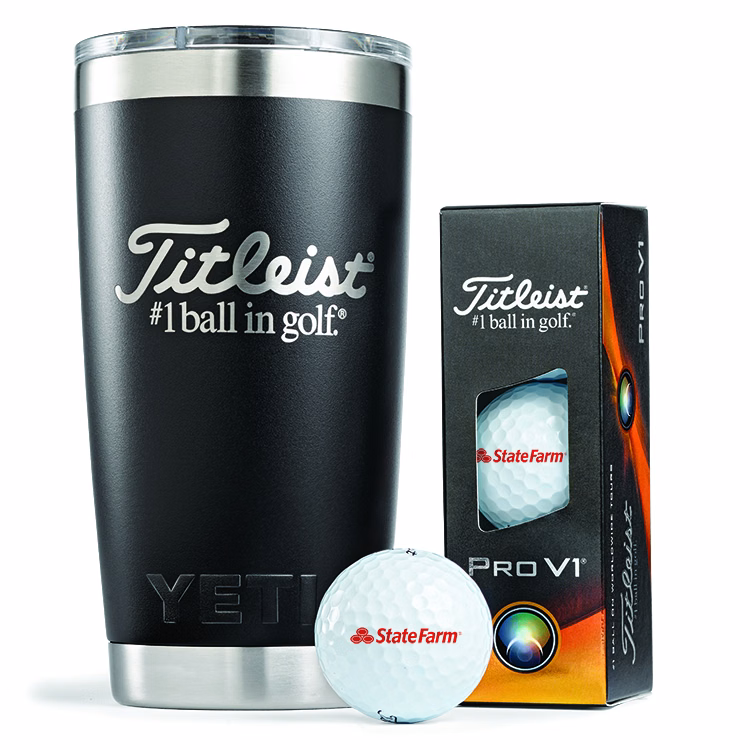 Titleist 3-Ball Y.E.T.I. Tumbler