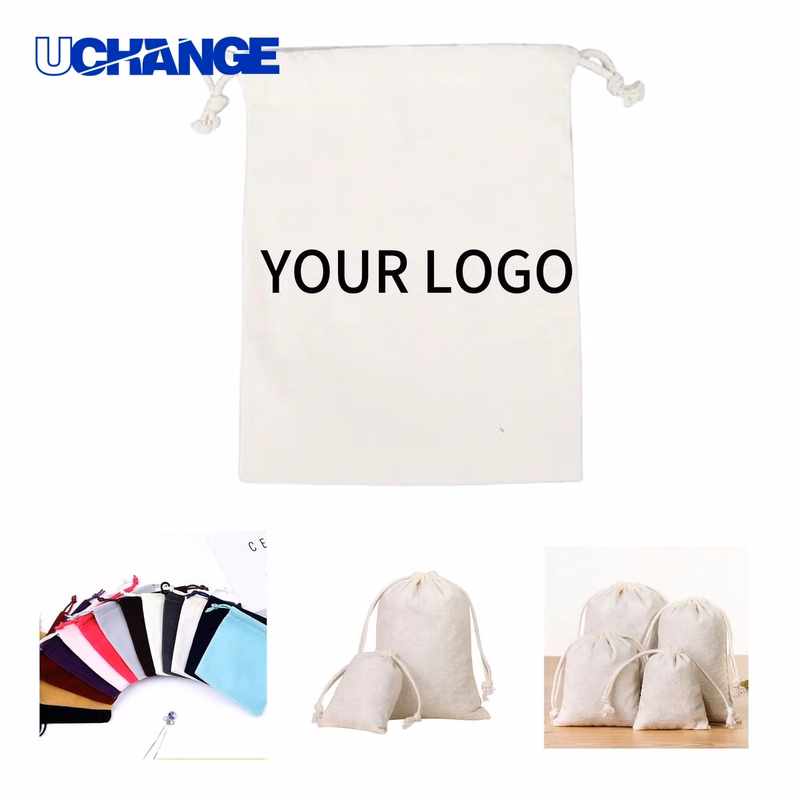 Canvas Drawstring Bag Organizer 15 x 13.8 Inches
