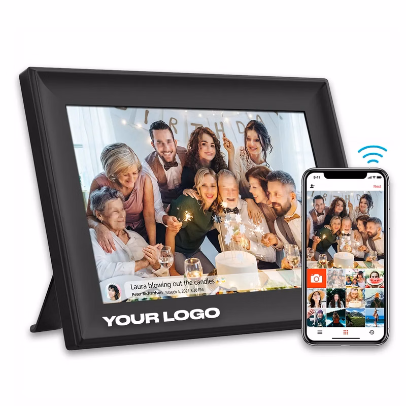 Smart Wifi Digital Photo Frame FHD Touch Screen 16G Cloud