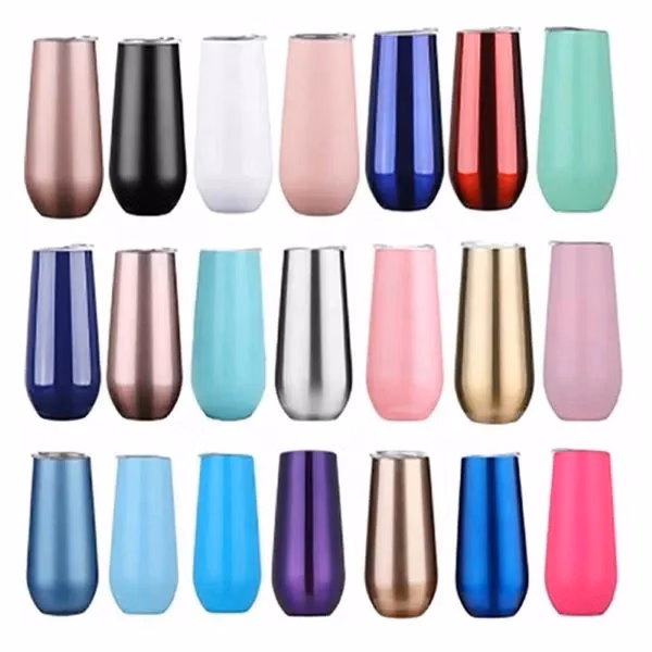 Double Wall Tumbler Stainless Steel 6oz