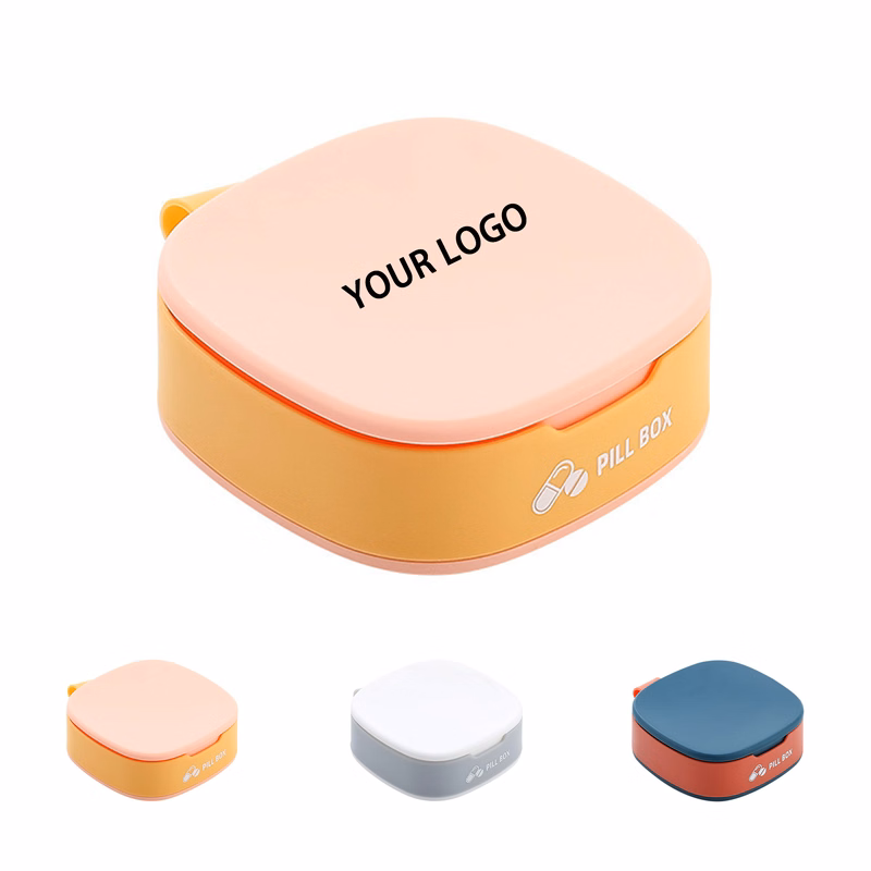 BPA Free Four Slot Travel Case 3" x 3" x 1.1"