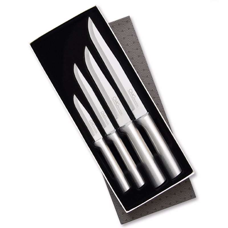 Wedding Register Gift Set w/Silver Handle