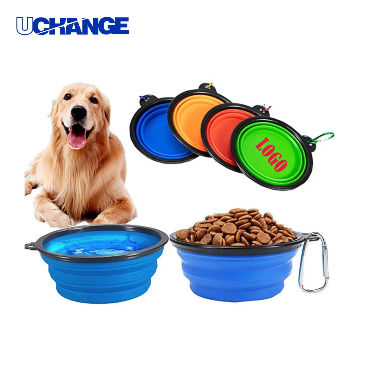 Portable Collapsible Pet Bowl for Travel Feeding 1
