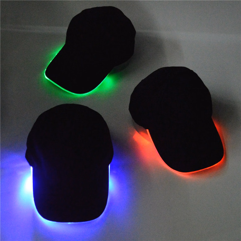 LED Light Baseball Cap Glow Party Hat