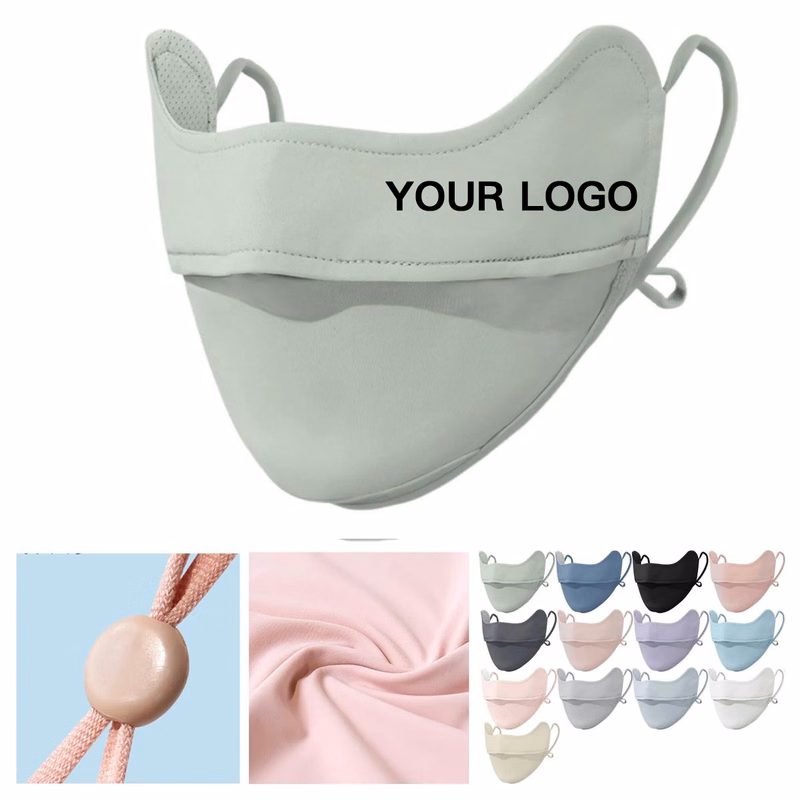 Lightweight Nylon Face Mask with Ear Loops
