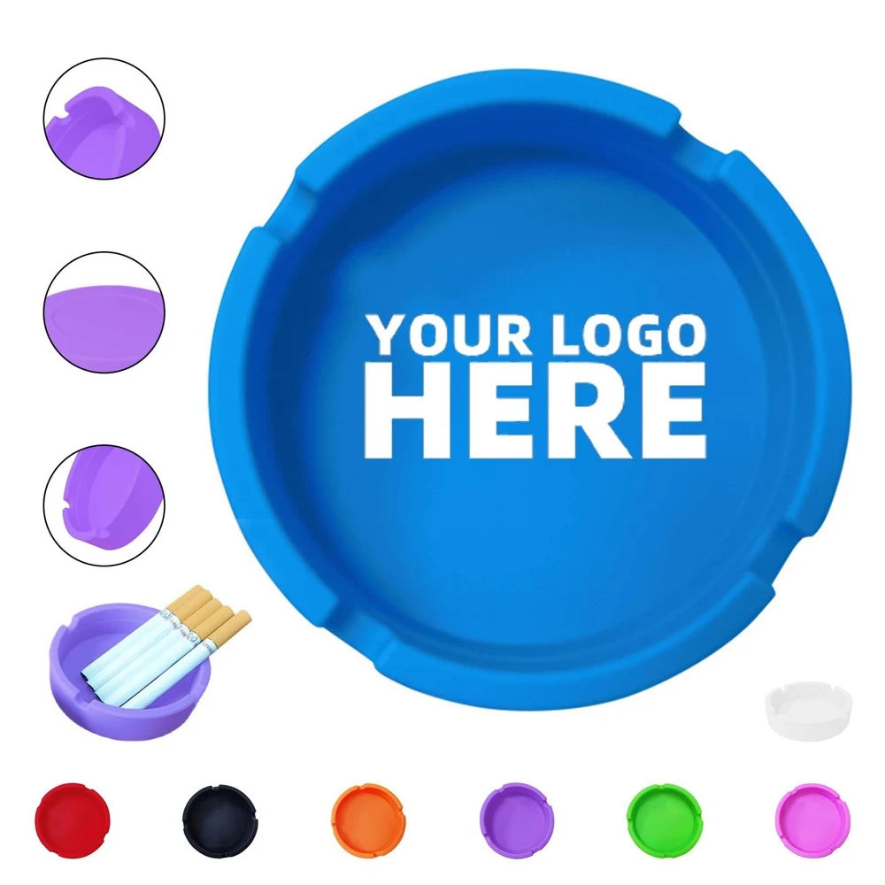 Round Silicone Ashtray 1