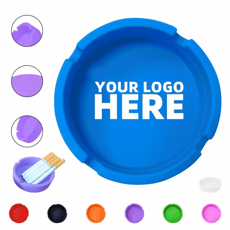 Round Silicone Ashtray