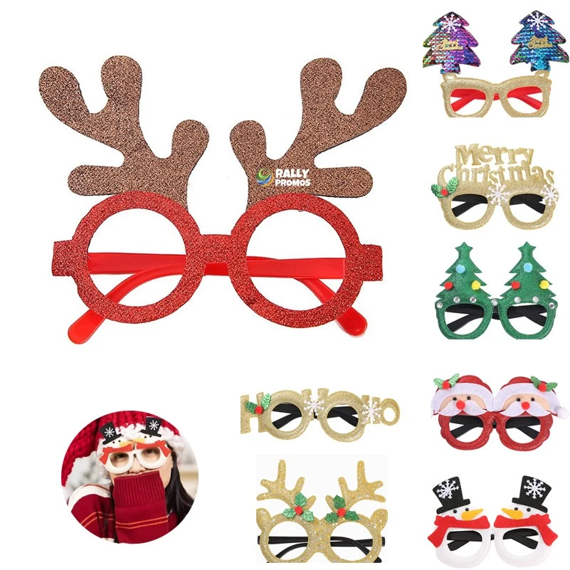 Party Glasses Frames Christmas Decoration 1