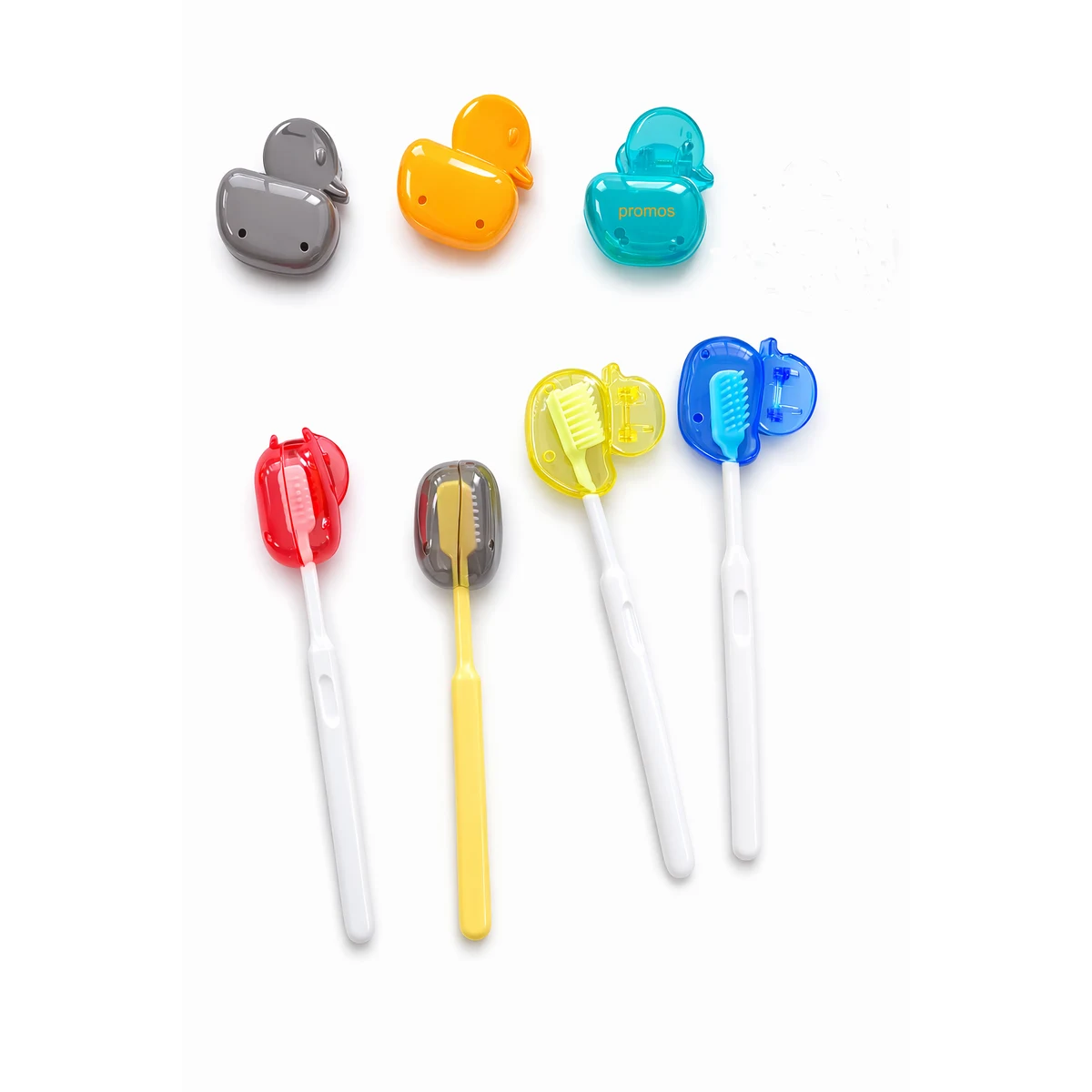 Duck Shape Toothbrush Head Cover 1