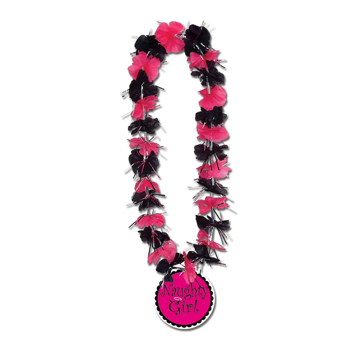 Party Leis w/ Naughty Girl Medallion 1
