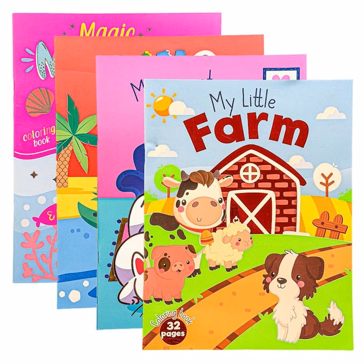 My Coloring Books - Four Titles
