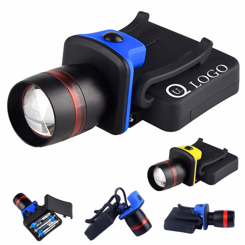 Clip-On Outdoor Flashlight For Cap
