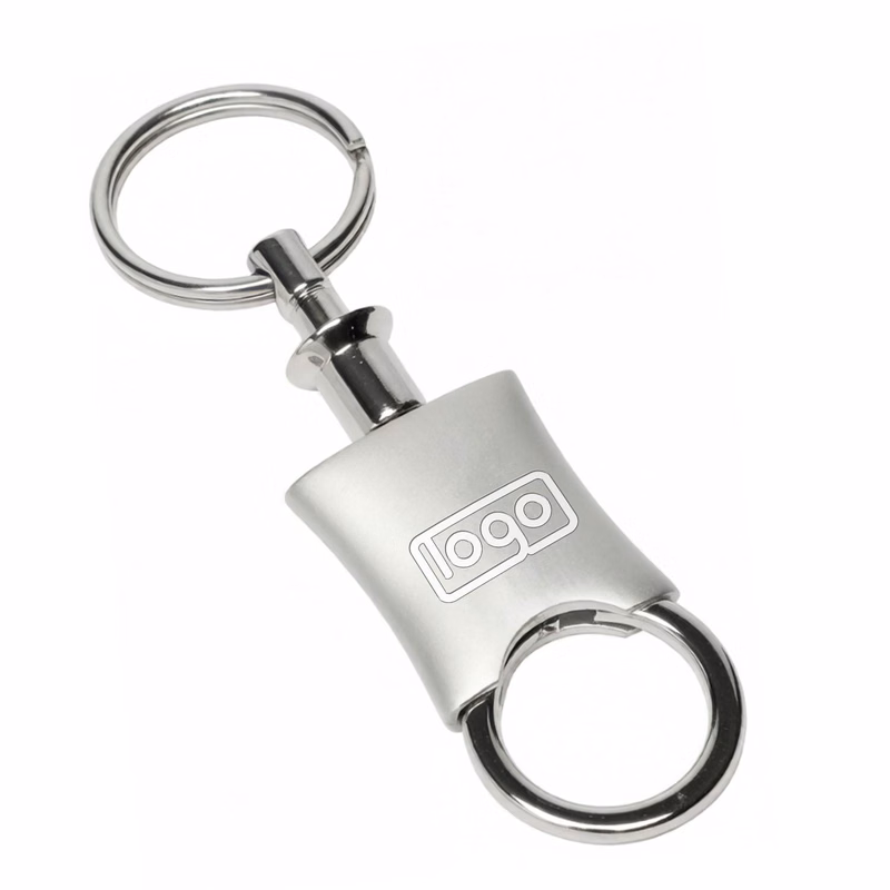 Pull-Apart Metal Keychain