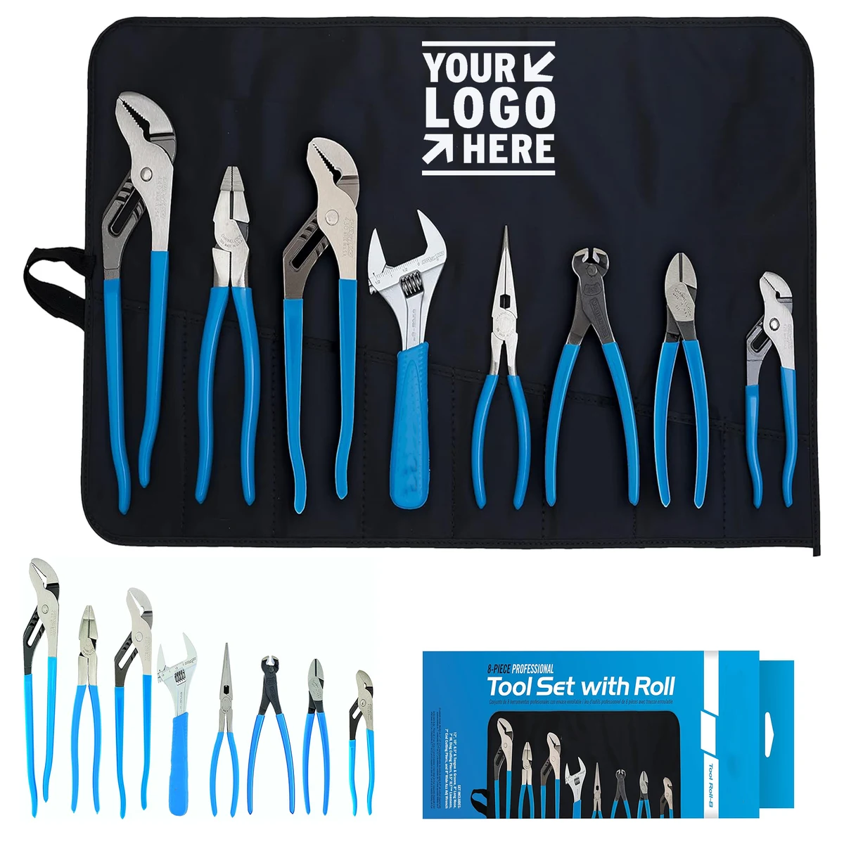 8 Pieces Professional Pliers Set 1