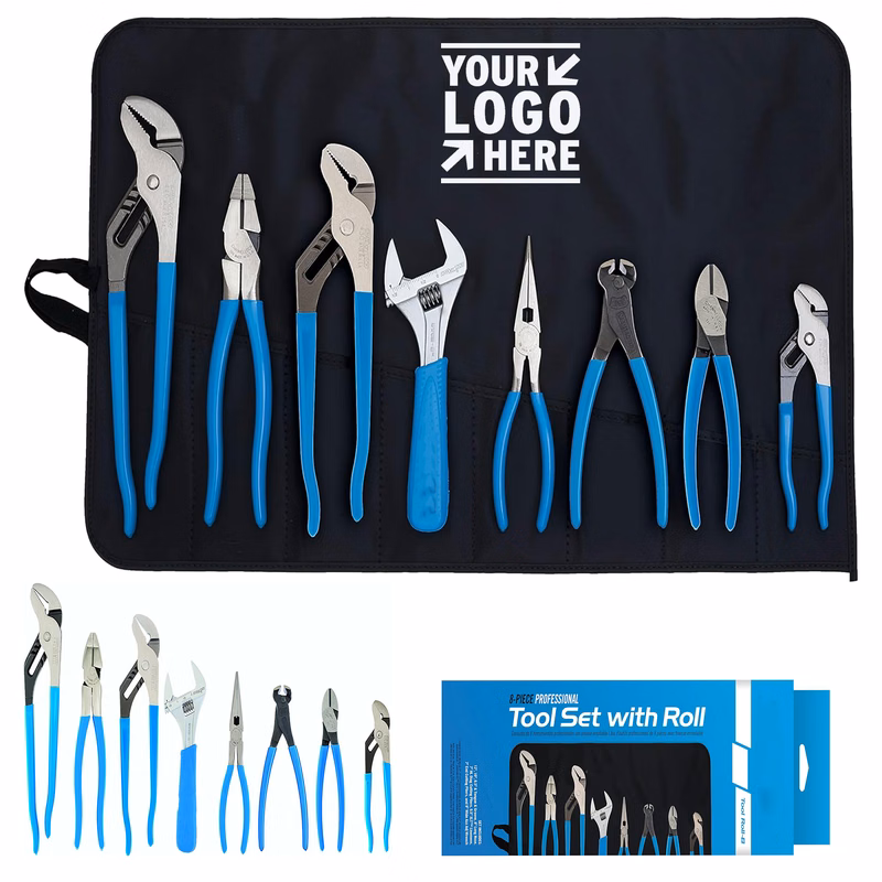 8 Pieces Professional Pliers Set