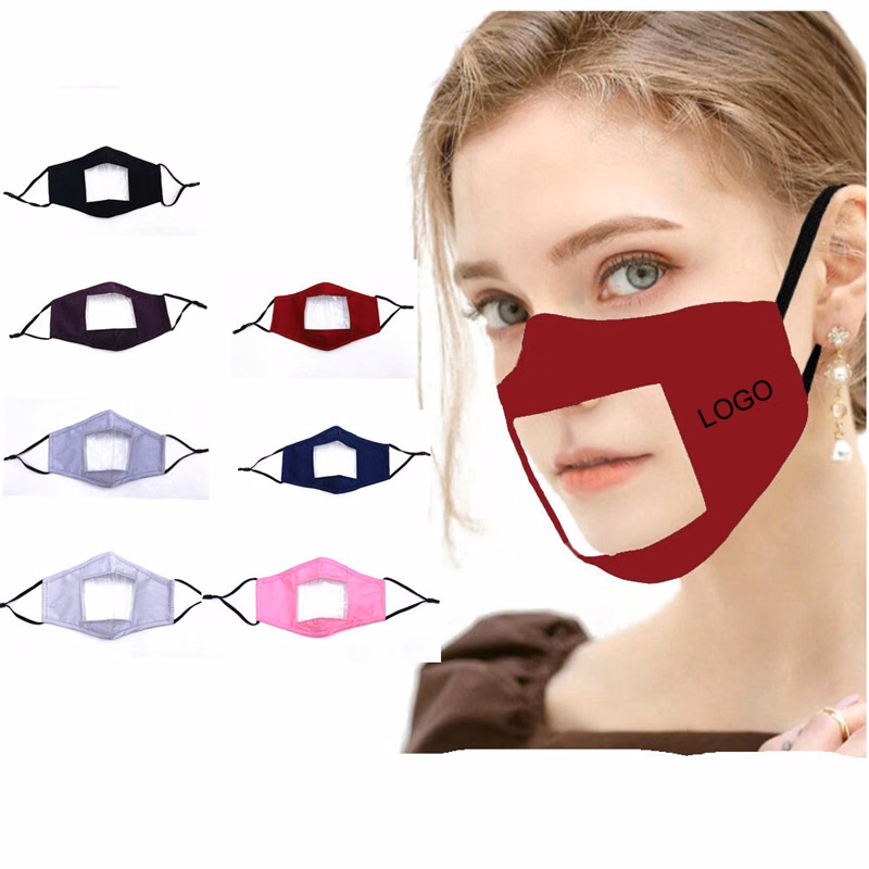 Clear Window Reusable Mask