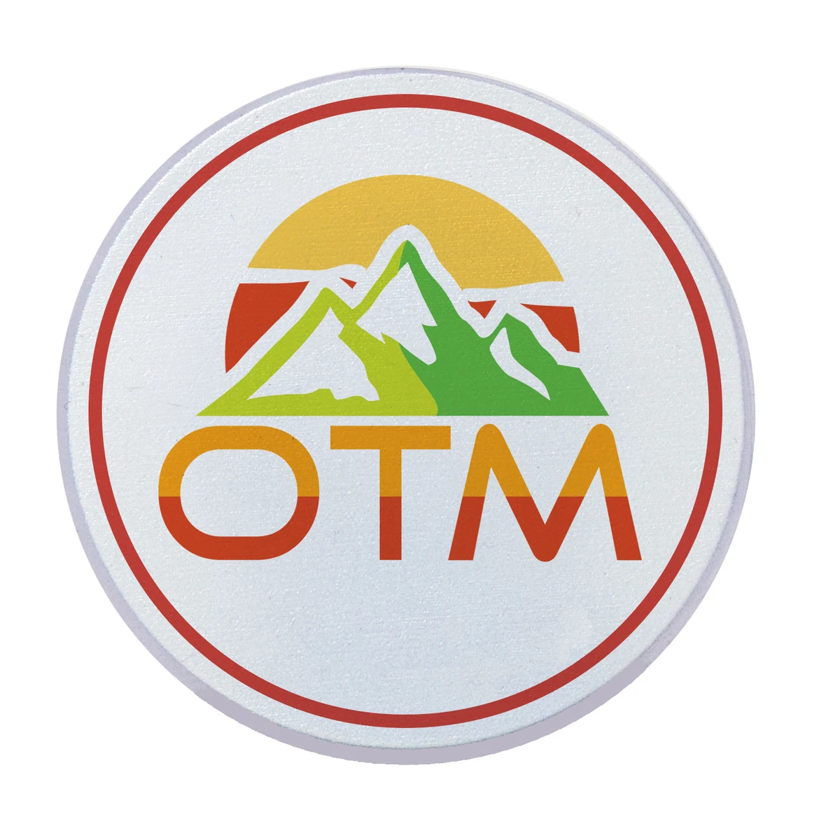 Clear Vinyl Golf Ball Marker 1