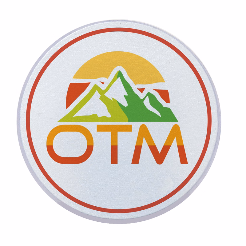 Clear Vinyl Golf Ball Marker
