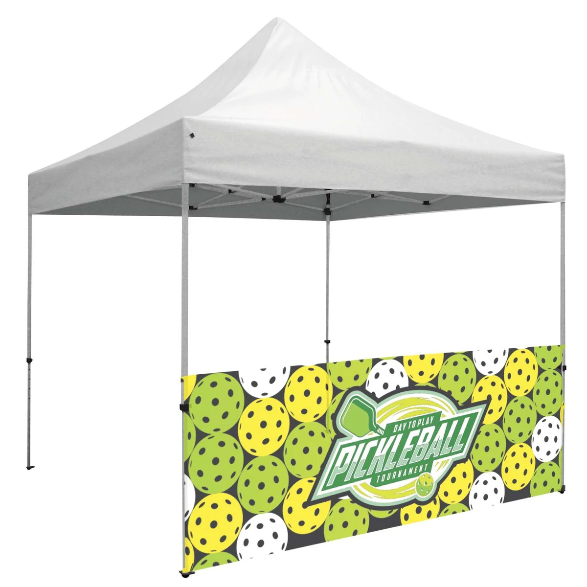 10' Tent Half Wall (UV-Printed Mesh) 1