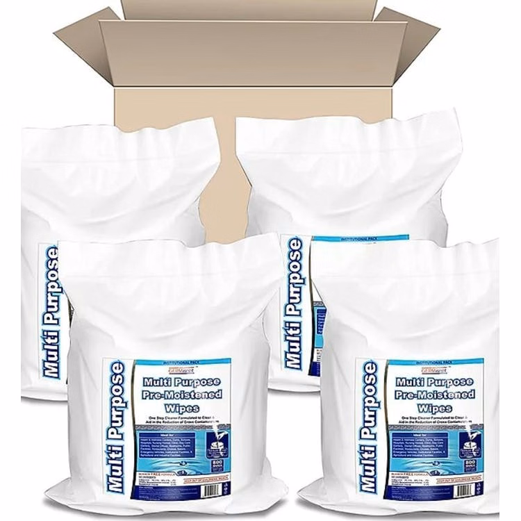 Multipurpose Gym/Cleaning Cart Wipes - 800/ Pack