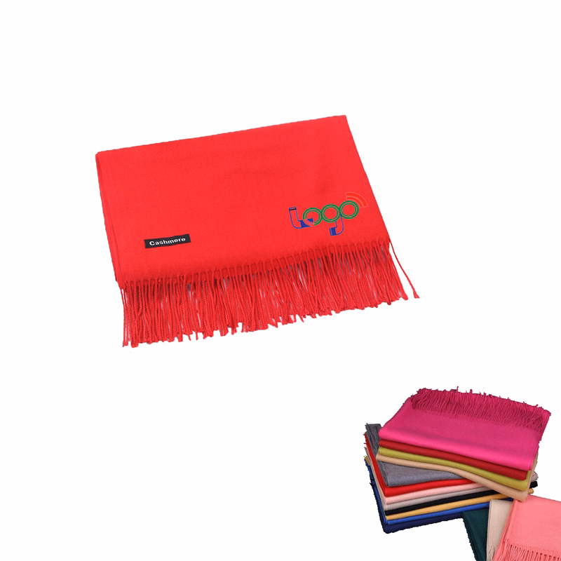 Custom Logo Winter Imitation Cashmere Scarf