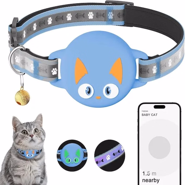 Glow Cat Collar Anti-lost Pet Locator Cover