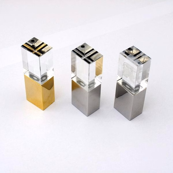 Crystal LED Light USB Flash Drive