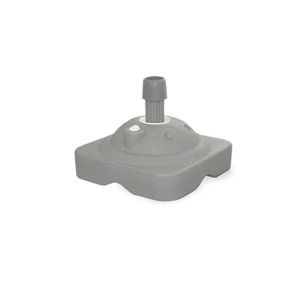 Small Gray Plastic Water Base for 8' Pole 1