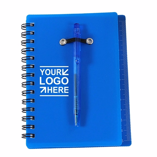 Spiral Jotter with pen