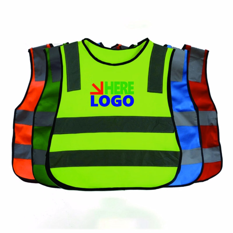 Kids Safety Visibility Vest Reflective Full Color