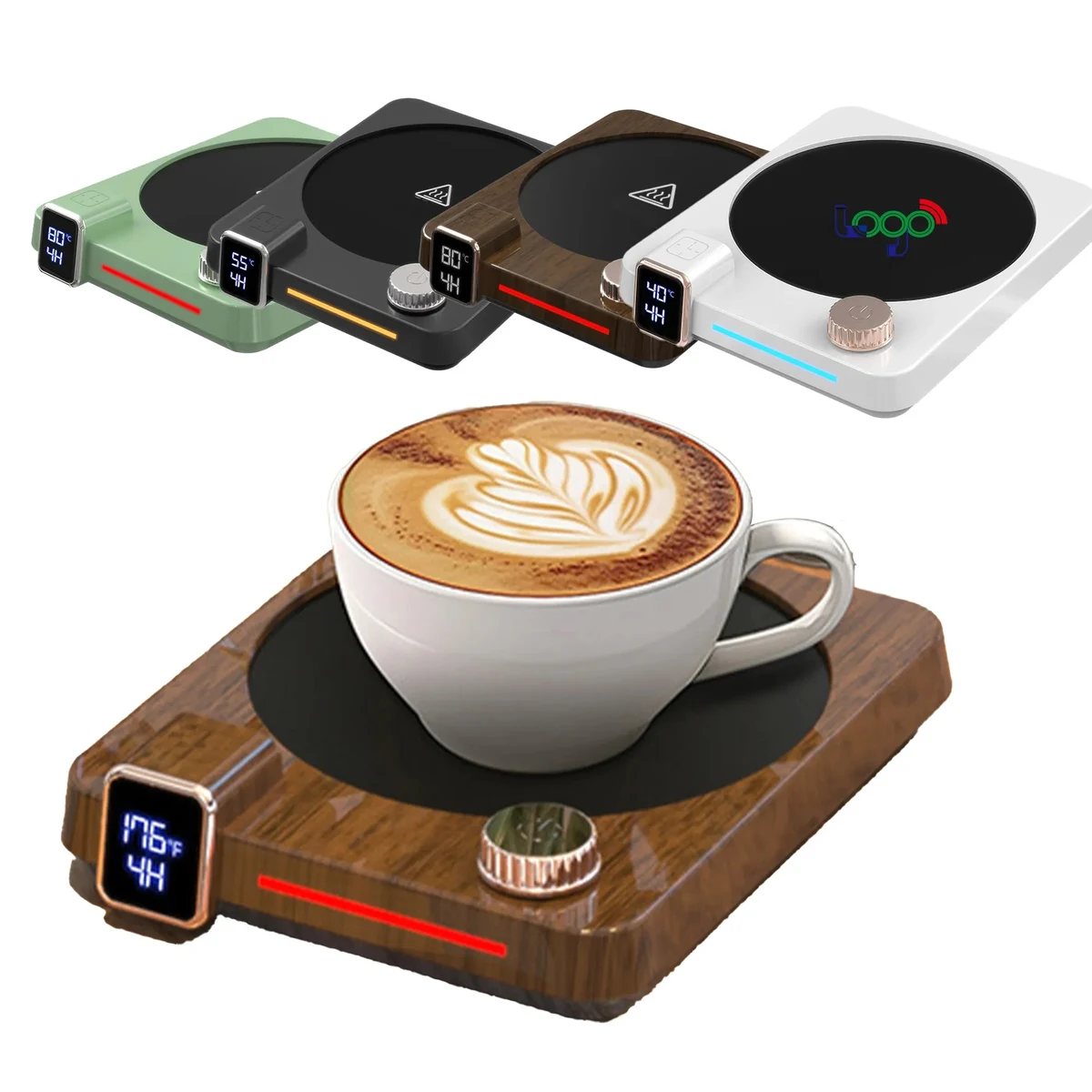 Cup Mug Warmer Timer Reminder Knob Safety 1