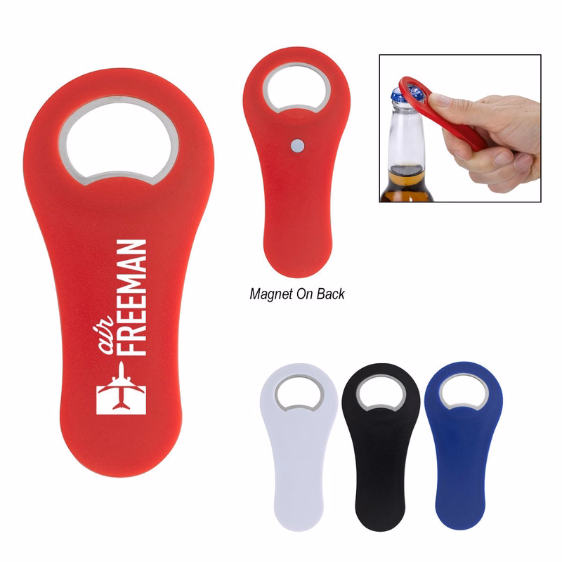 Microphone Shape Bottle Opener w Magnetic Attachment
