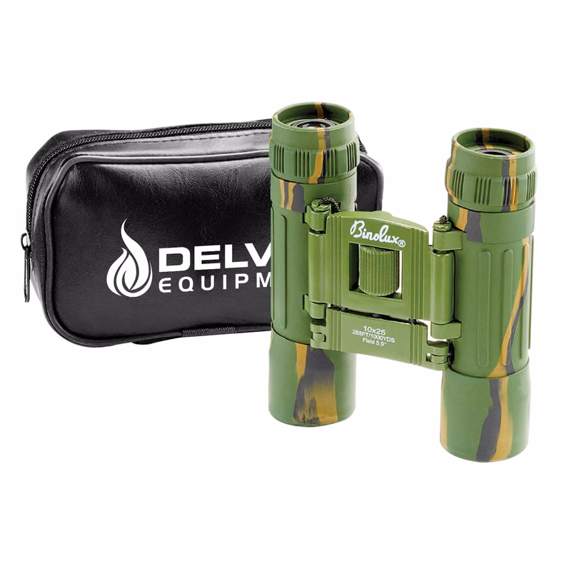 BINOLUX® CAMOUFLAGE 10 POWER ROOF PRISM BINOCULAR