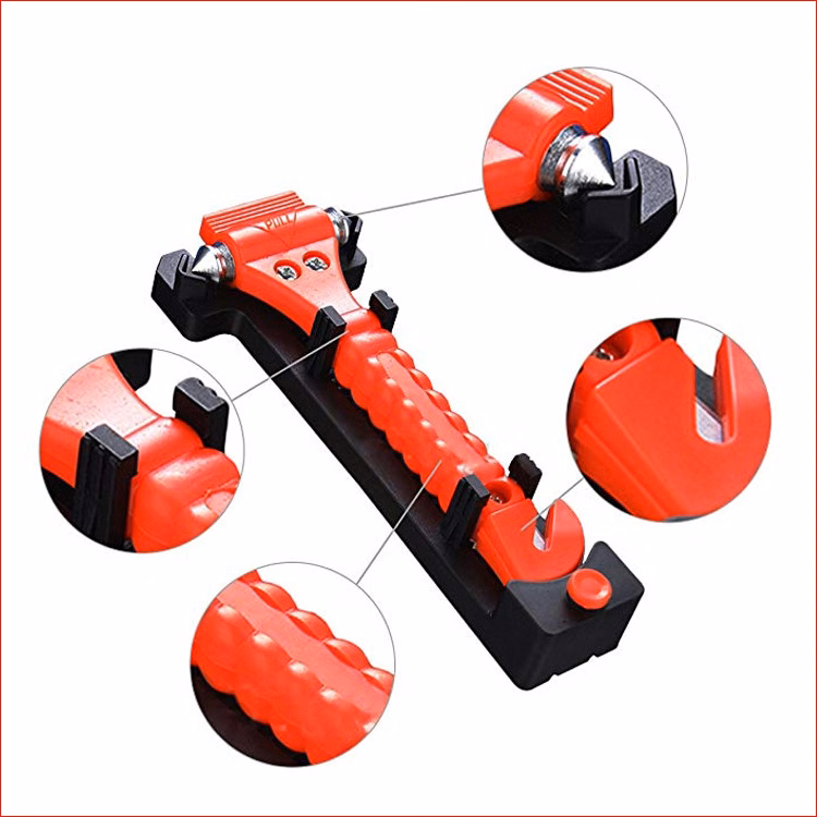 2-in-1 car emergency escape tool