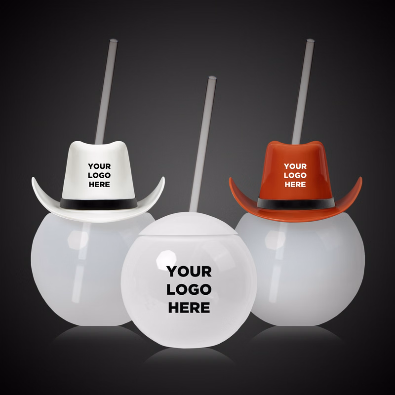 20oz Tumbler Ball Cup with Straw