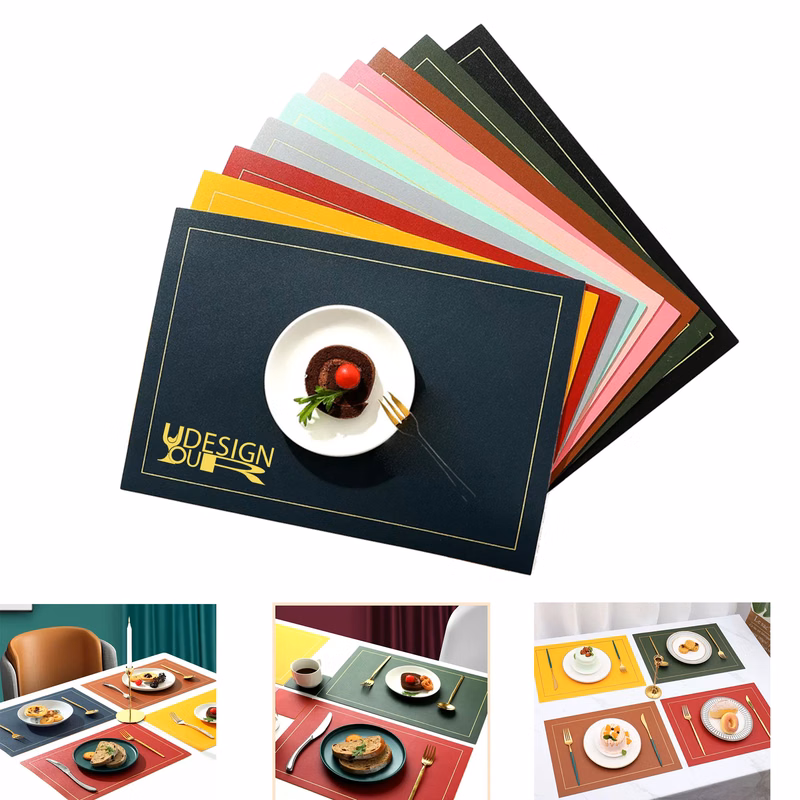 Non-slip Waterproof And Oil-proof Table Mat MOQ50