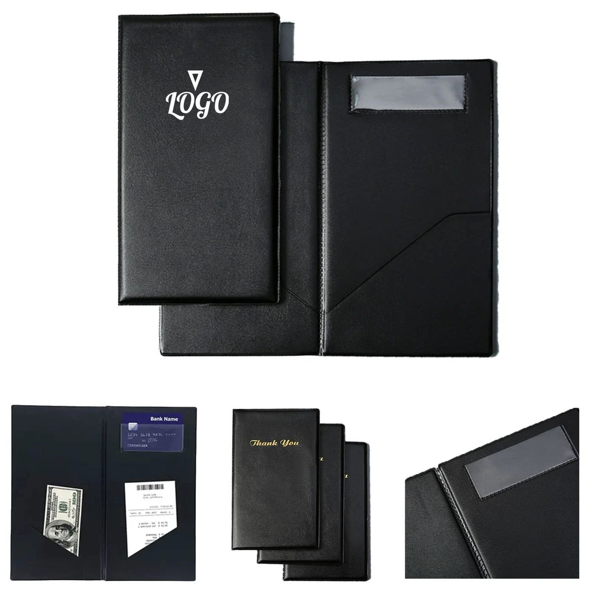 Restaurant Check Presenters With Card Holder 1