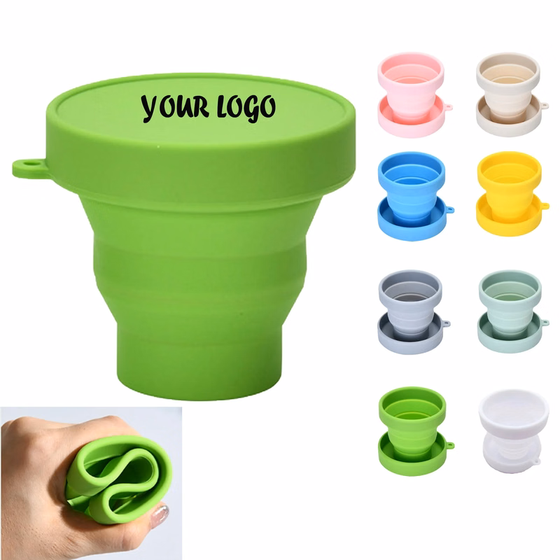 Portable Silicone Travel Folding Cup