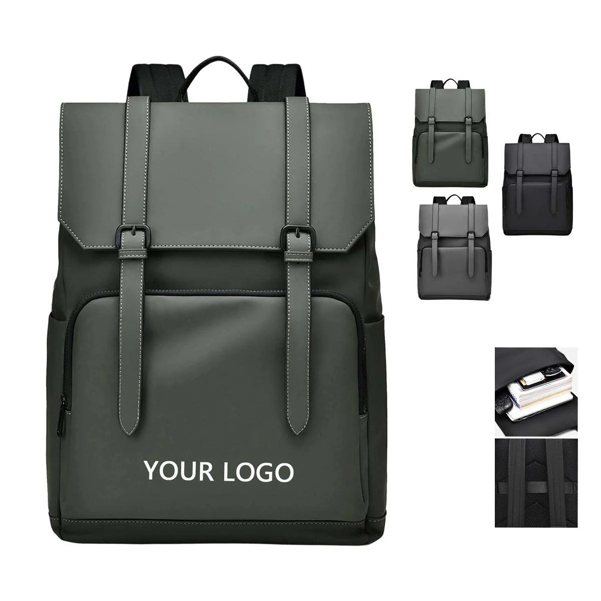 Business Laptop Bag with Padded Straps and Storage 1