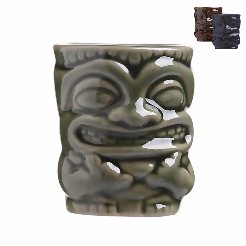 Ceramic Tiki Mugs