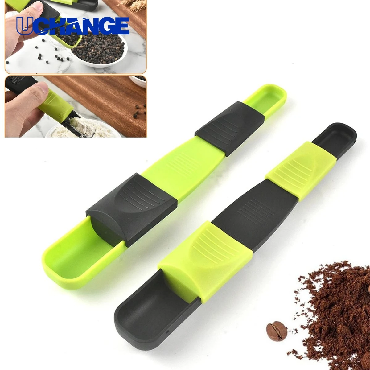 Adjustable Measuring Spoon for Kitchen Baking Tasks 1