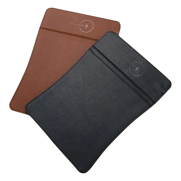 Qi Wireless Charger, Mouse Mat / Pad and Phone Stand PU 1